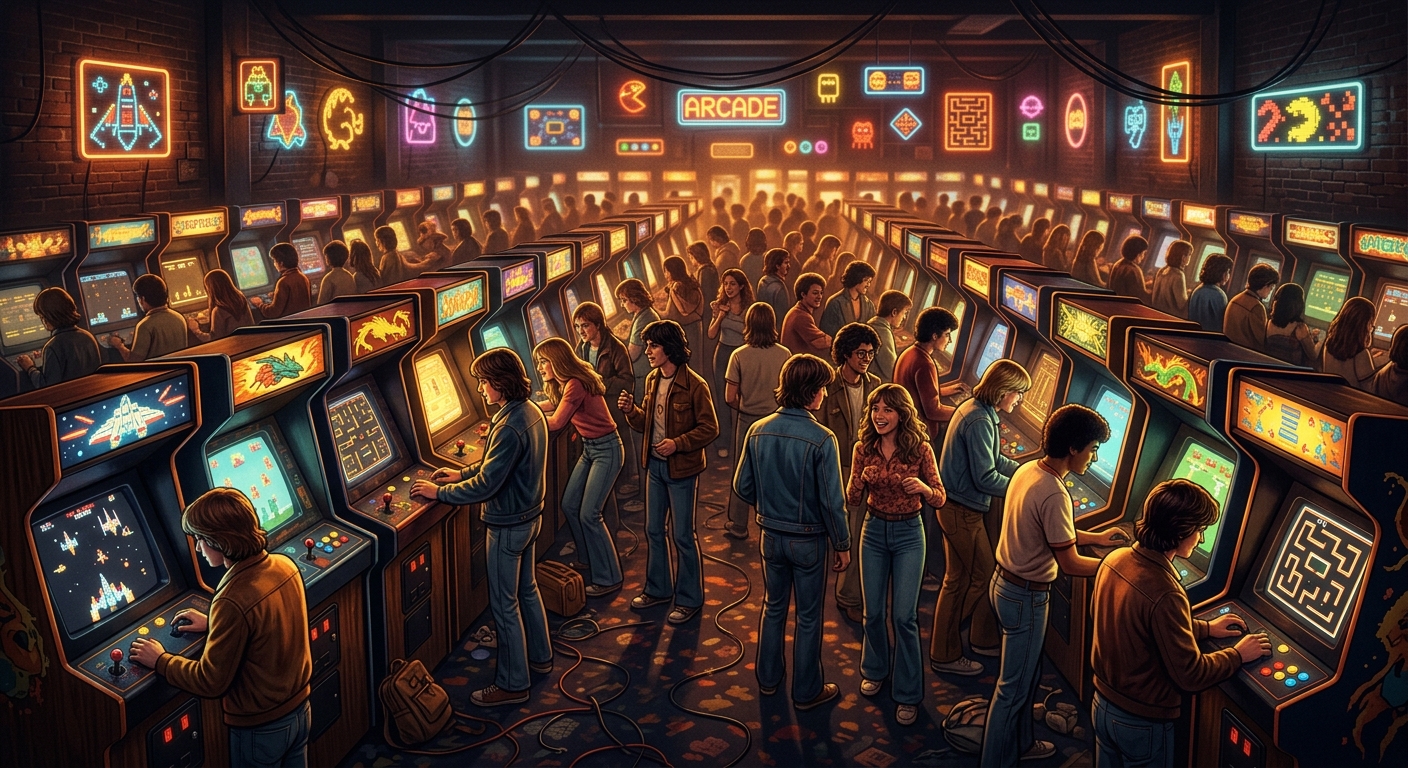 ILUSTRAÇÃO ARCADE