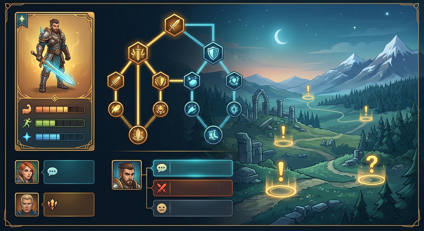 ILUSTRAÇÃO RPG
